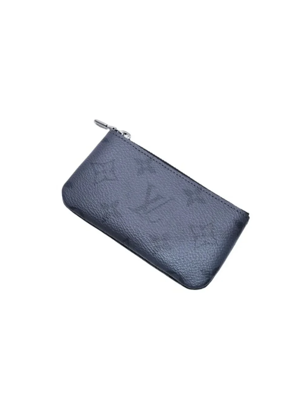 Louis Vuitton Pochette Cles Coin Purse Monogram Eclipse Black